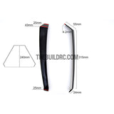 4.2 x 43 x 55 x 240mm Ultra Durable Carbon Fiber Split Landing Gear for F3A 160CC RC Plane