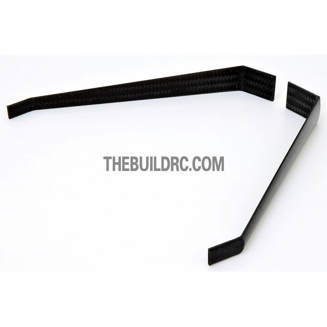 2 x 20 x 30 x 150mm Ultra Durable Carbon Fiber Split Landing Gear for Extra 260 50CC RC Plane