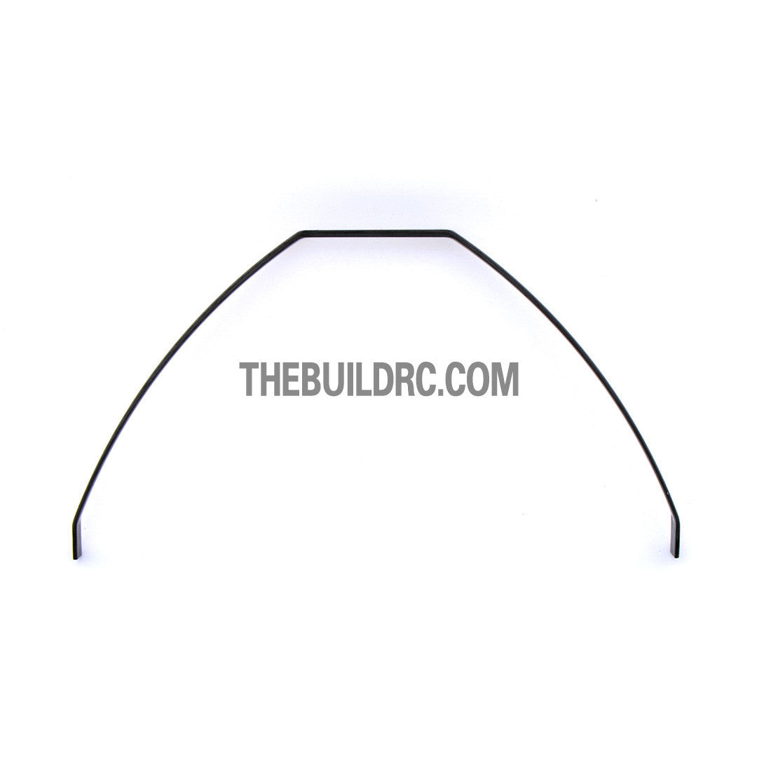 T3.4 x W25 x L68 x H142 x W275mm Ultra Durable Carbon Fiber Landing Gear for YAK 50CC RC Plane