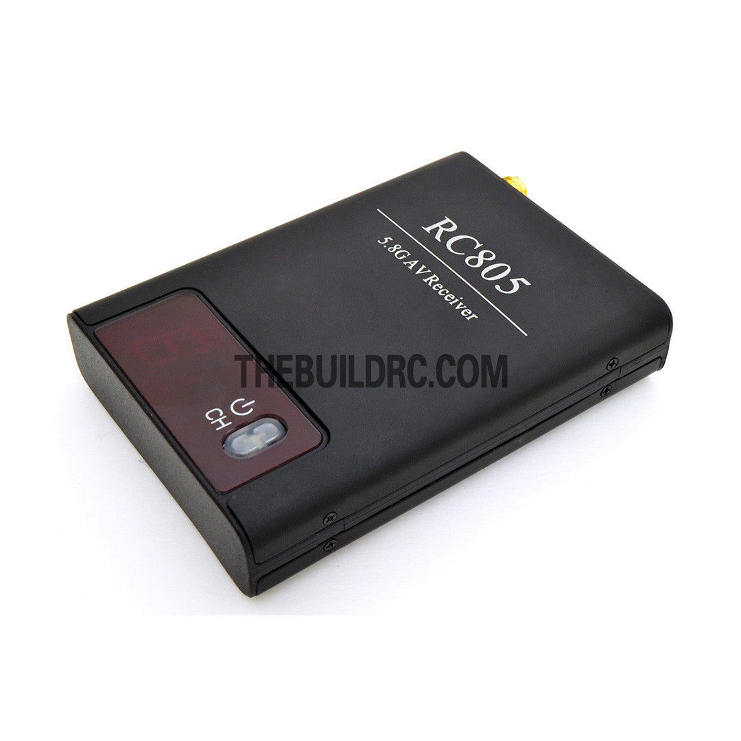 Boscam RC805 5.8Ghz 8 Channel AV Receiver Rx with LED Indicator