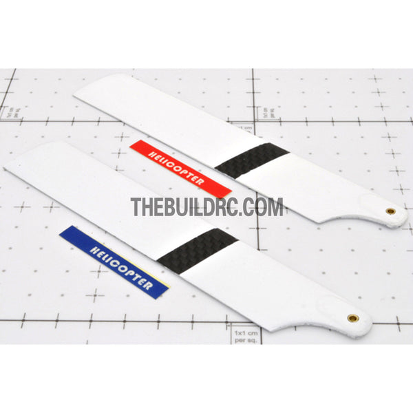 141mm RC Helicopter Performance Carbon Fiber Main Rotor Blade