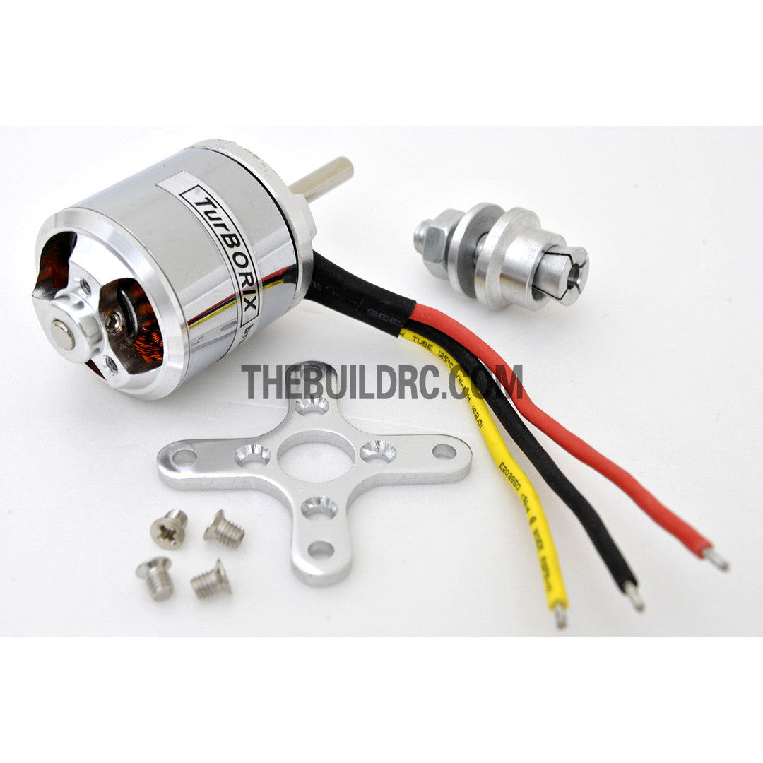 Turborix RC Plane 2200kv (rpm/v) 178W D2836 Outrunner BL Brushless Motor