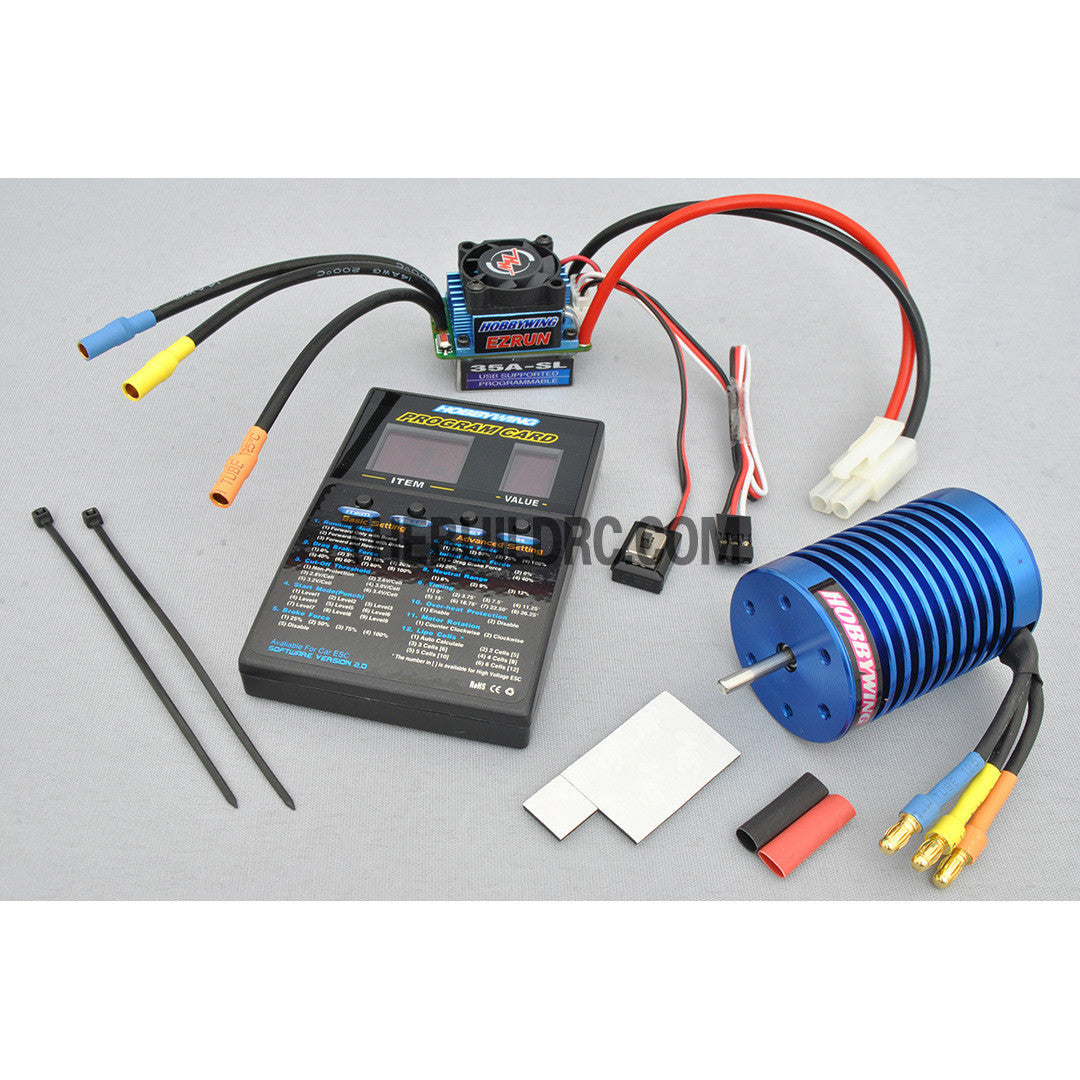 13T/35A ESC Brushless System for 1/10/1:12 R/C Car