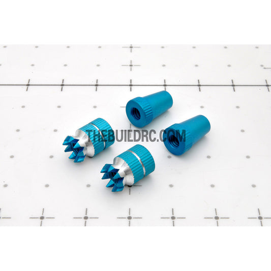 4mm Stick Knob for JR Radio Transmitter - Light Blue