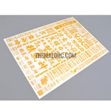 1/10 Japanese Character Self Adhesive Decals