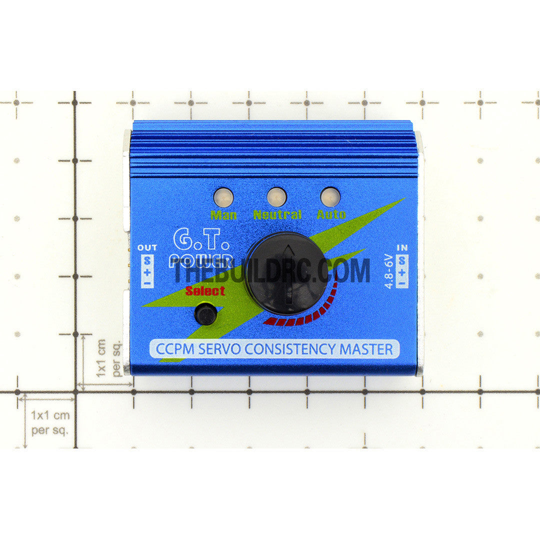 GT Power 3 Channel CCPM Digital / Analog Servo Consistency Tester Checker