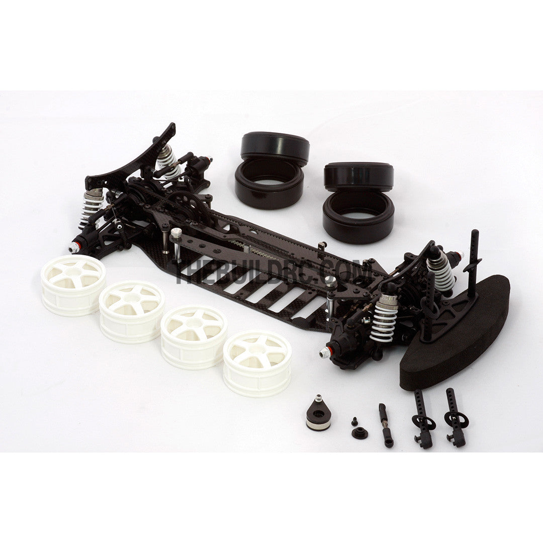 1/10 RC EP XR 4WD On-Road Belt Drive Racing Car Carbon Fiber Chassis