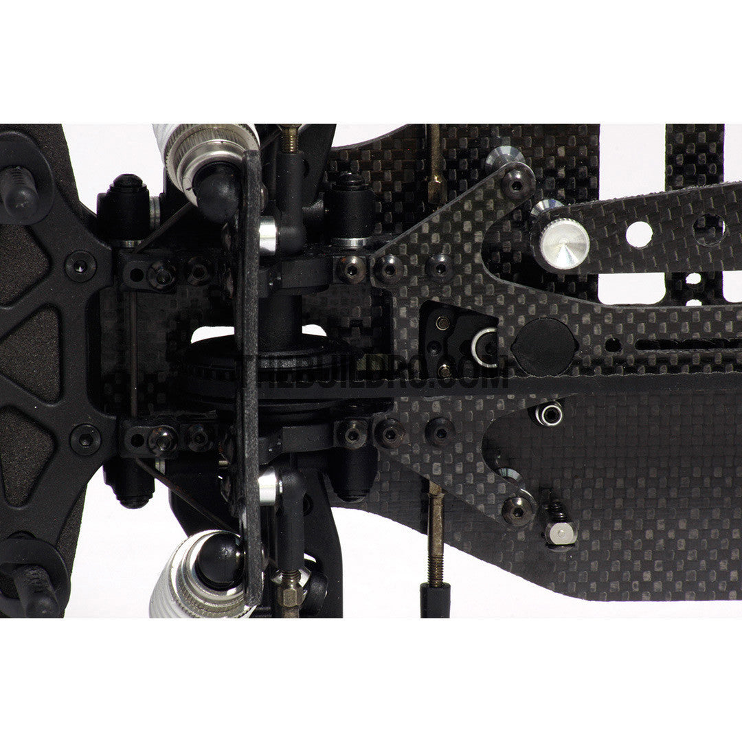 1/10 RC EP XR 4WD On-Road Belt Drive Racing Car Carbon Fiber Chassis