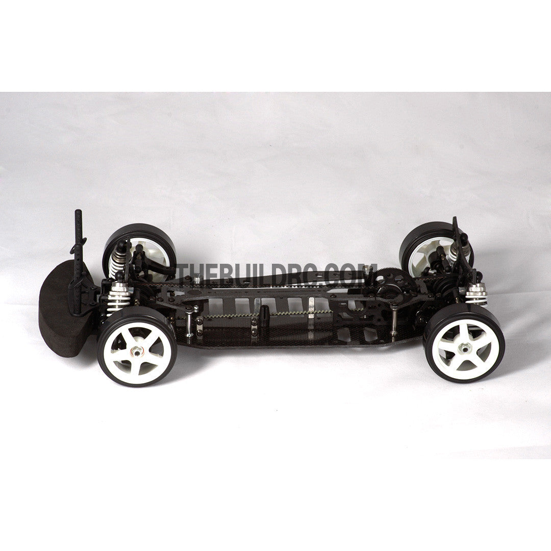 1/10 RC EP XR 4WD On-Road Belt Drive Racing Car Carbon Fiber Chassis