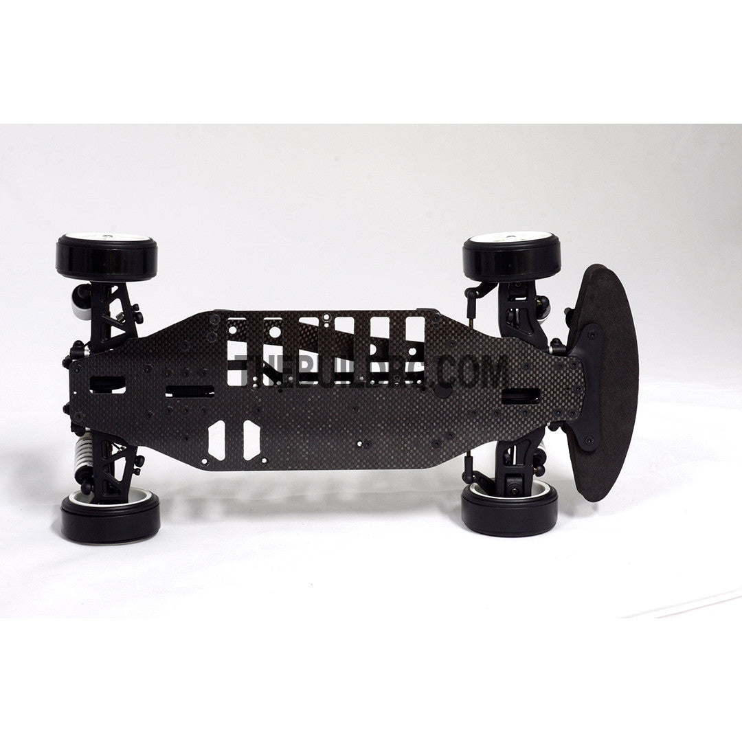 1/10 RC EP XR 4WD On-Road Belt Drive Racing Car Carbon Fiber Chassis