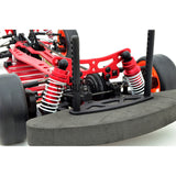 1/10 RC EP XR 4WD On-Road Belt Drive Racing Car Aluminum Chassis - Red