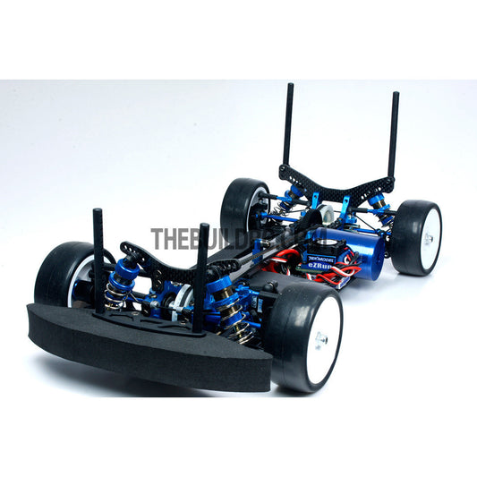 1/10 RC EP TMY 4WD On-Road Belt Drive Racing Car Carbon Fiber Chassis