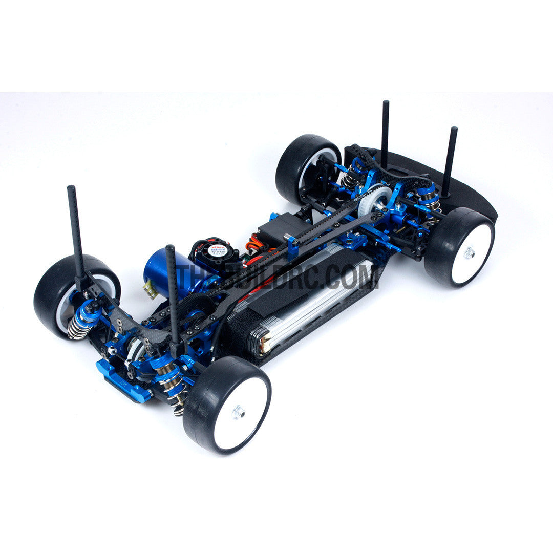 1/10 RC EP TMY 4WD On-Road Belt Drive Racing Car Carbon Fiber Chassis