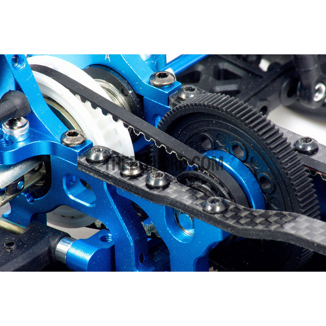 1/10 RC EP TMY 4WD On-Road Belt Drive Racing Car Carbon Fiber Chassis