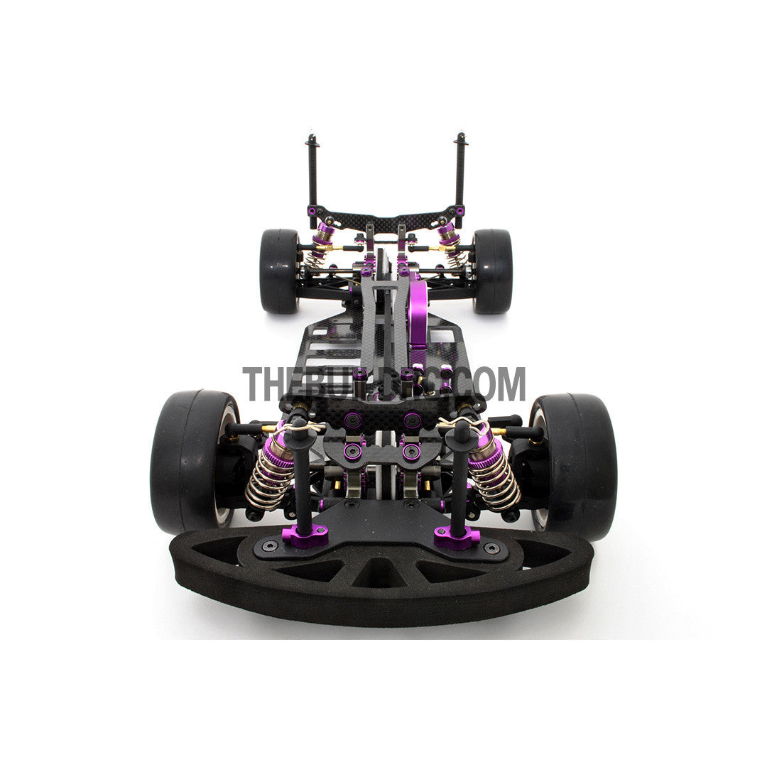 1/10 RC EP High Performance Mi4 Touring Car Carbon Fiber Chassis (Belt-Drive)