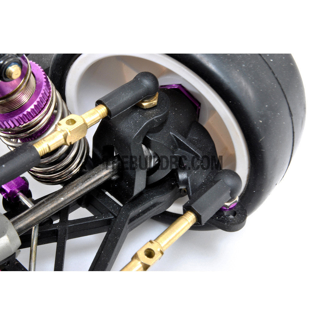 1/10 RC EP High Performance Mi4 Touring Car Carbon Fiber Chassis (Belt-Drive)