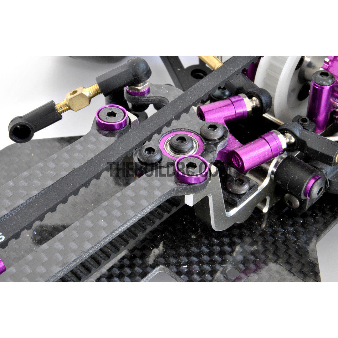 1/10 RC EP High Performance Mi4 Touring Car Carbon Fiber Chassis (Belt-Drive)