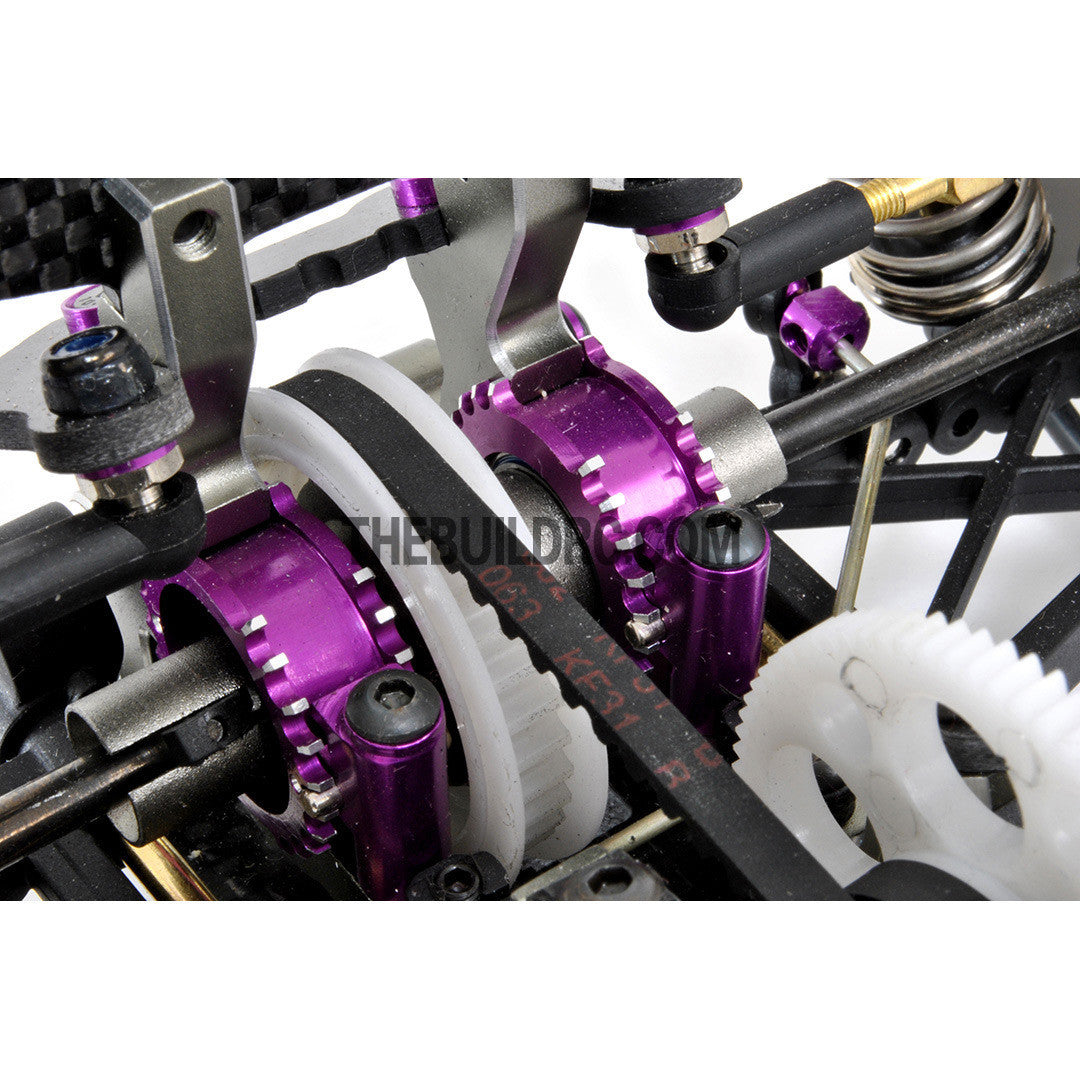 1/10 RC EP High Performance Mi4 Touring Car Carbon Fiber Chassis (Belt-Drive)