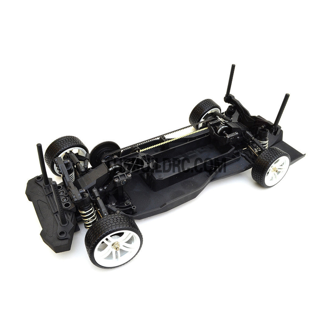 1/10 RC TEH-R31 EP 3-Belt Drive Drift Car Chassis Kit - Assembled