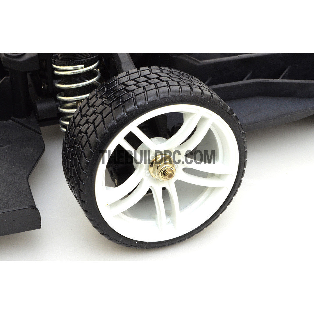 1/10 RC TEH-R31 EP 3-Belt Drive Drift Car Chassis Kit - Assembled