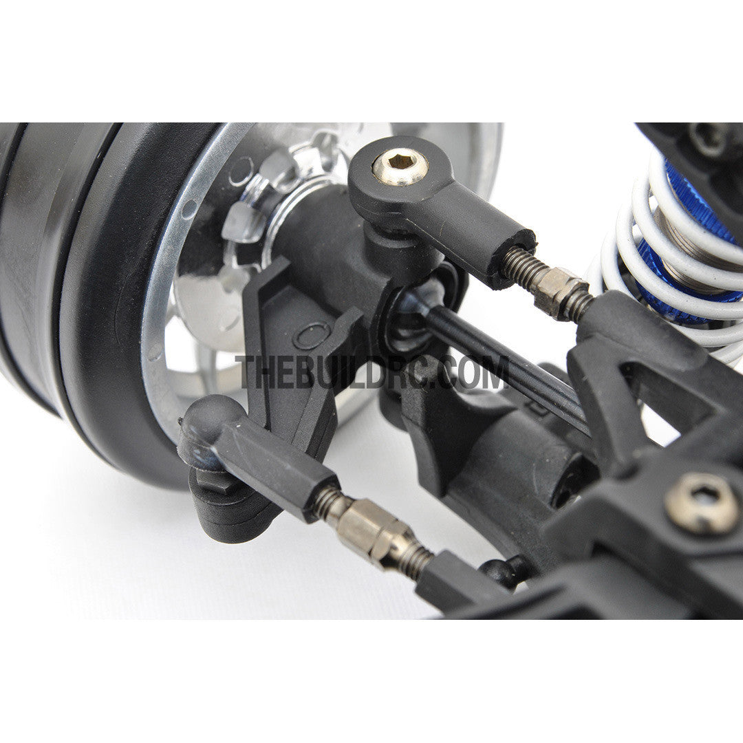 1/10 RC YKM Type C SD EP Shaft Drive Drift Car Chassis Kit - Purple