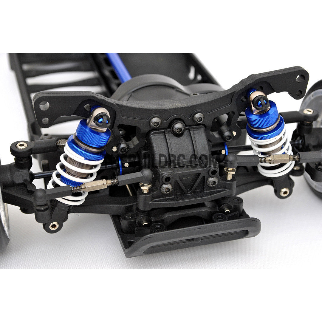 1/10 RC YKM Type C SD EP Shaft Drive Drift Car Chassis Kit - Pink