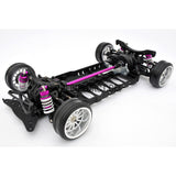 1/10 RC YKM Type C SD EP Shaft Drive Drift Car Chassis Kit - Pink