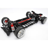 1/10 RC YKM Type C SD EP Shaft Drive Drift Car Chassis Kit - Red