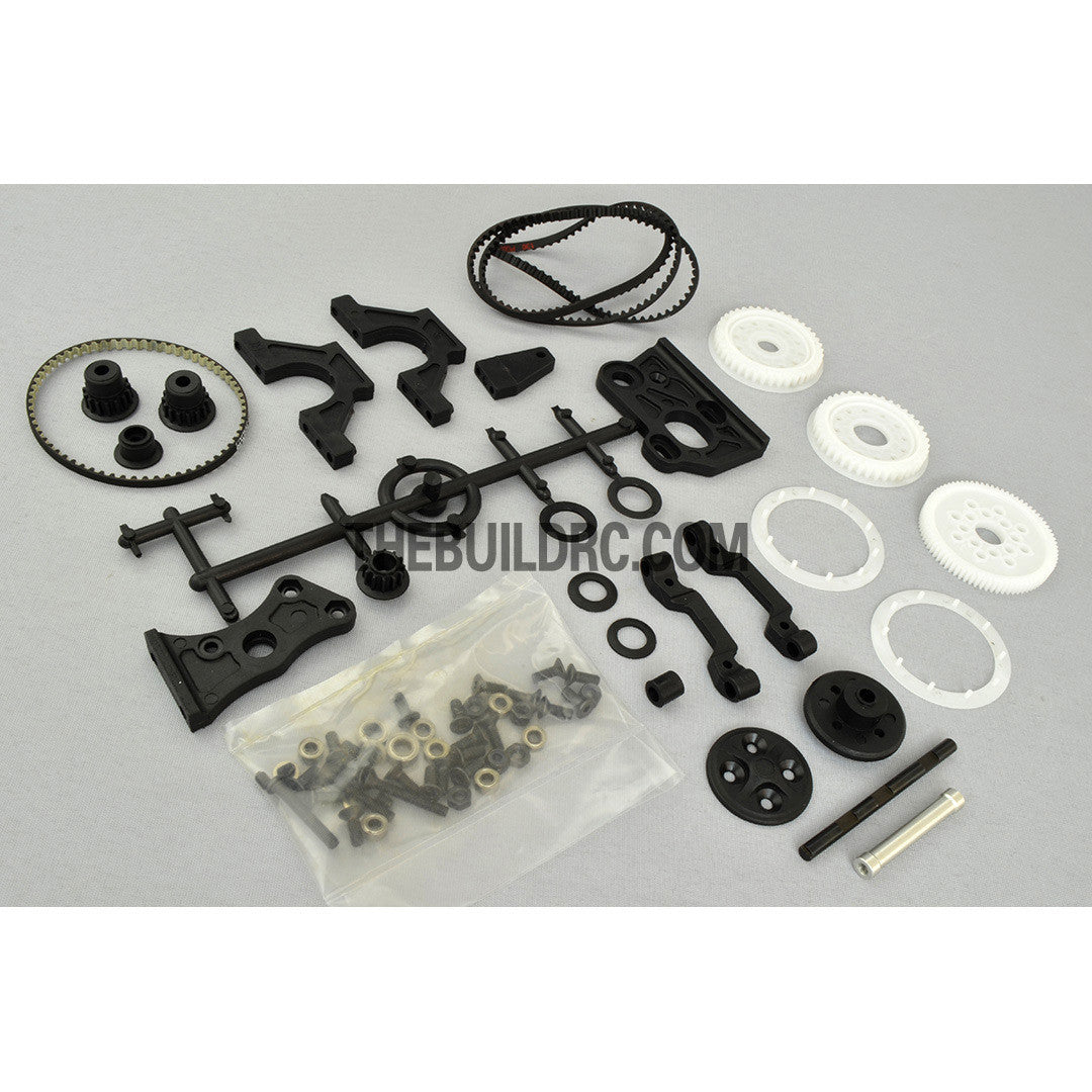 1/10 RC On-Road Mission-D YKM DRB DRIFT Racing Car Chassis Assembled - Blue