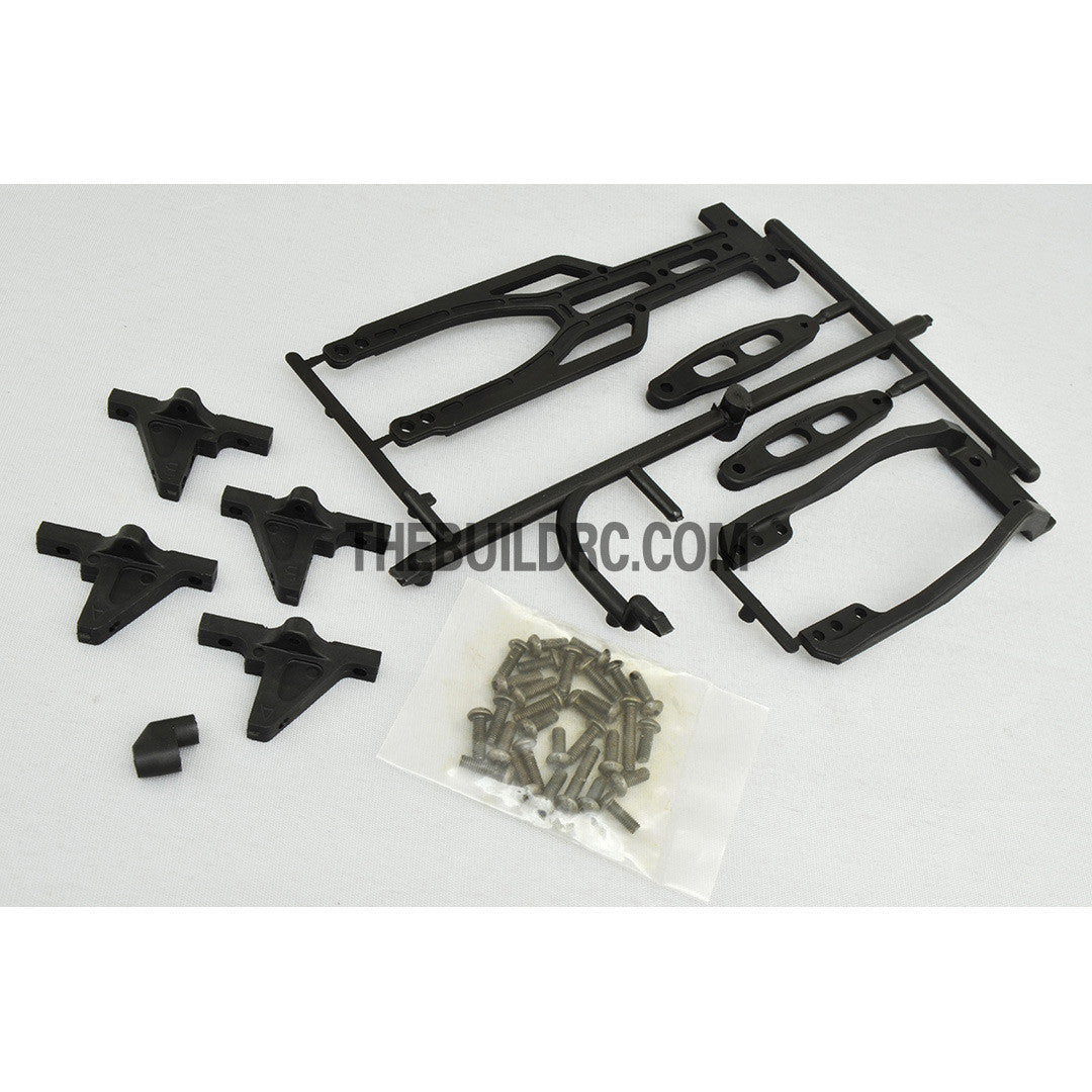 1/10 RC On-Road Mission-D YKM DRB DRIFT Racing Car Chassis Assembled - Blue