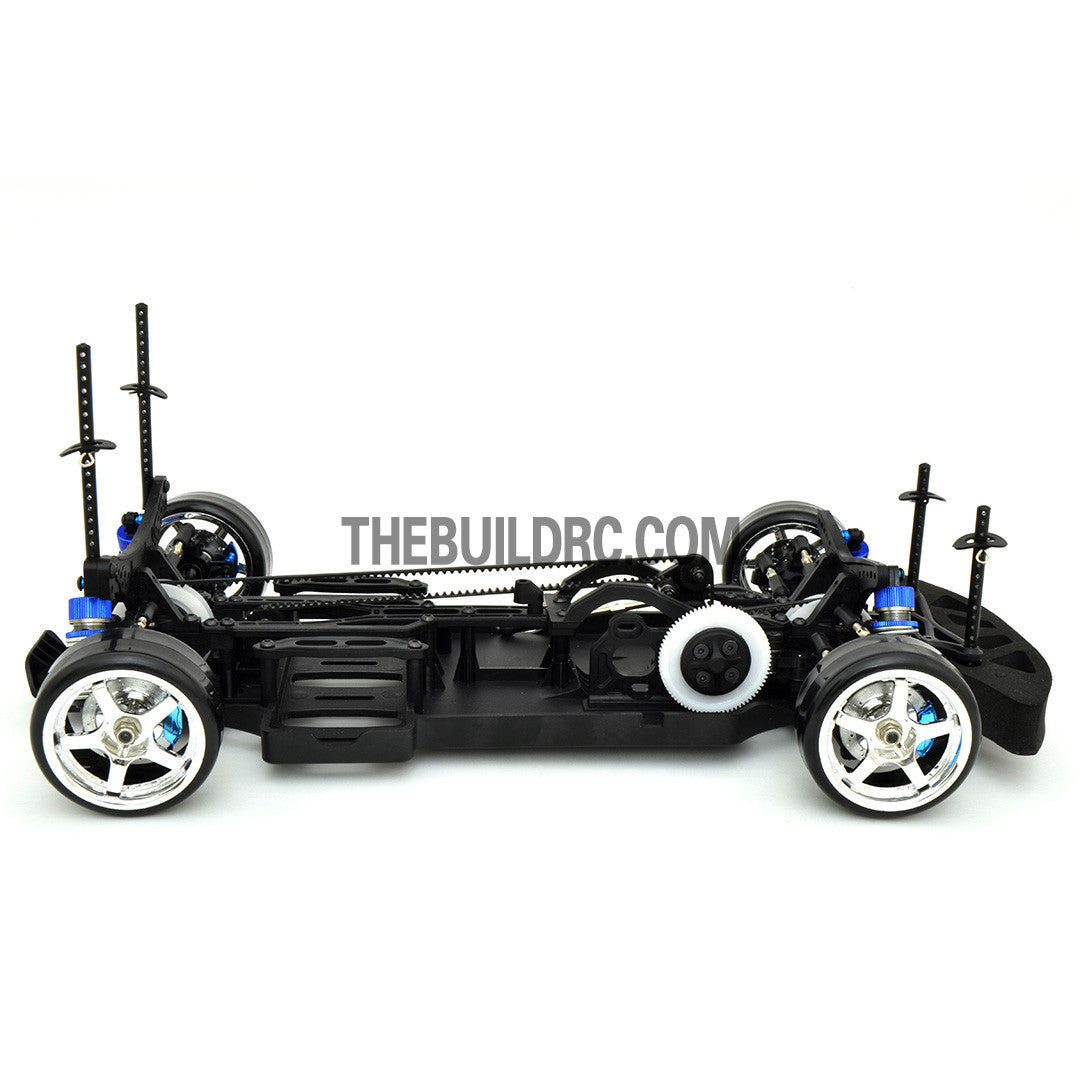 1/10 RC On-Road Mission-D YKM DRB DRIFT Racing Car Chassis Assembled - Blue