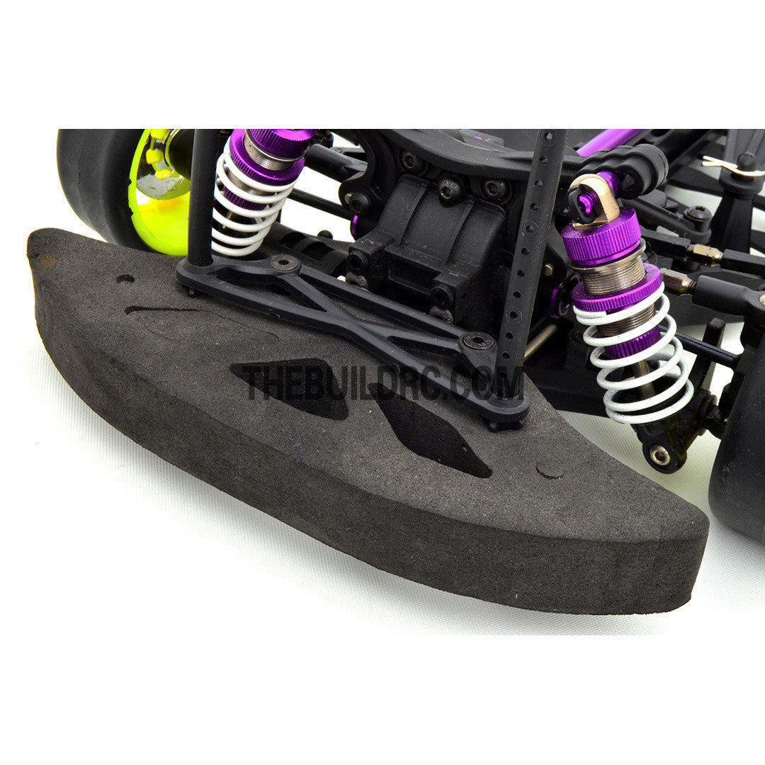 1/10 RC YKM Type C SD EP Shaft Drive Drift Car Assembled Chassis - Purple