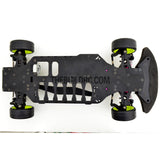 1/10 RC YKM Type C SD EP Shaft Drive Drift Car Assembled Chassis - Pink