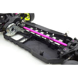 1/10 RC YKM Type C SD EP Shaft Drive Drift Car Assembled Chassis - Pink