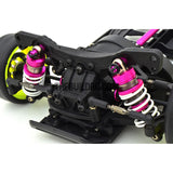 1/10 RC YKM Type C SD EP Shaft Drive Drift Car Assembled Chassis - Pink