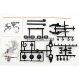 1/10 RC YKM Type C SD EP Shaft Drive Drift Car Assembled Chassis - Pink