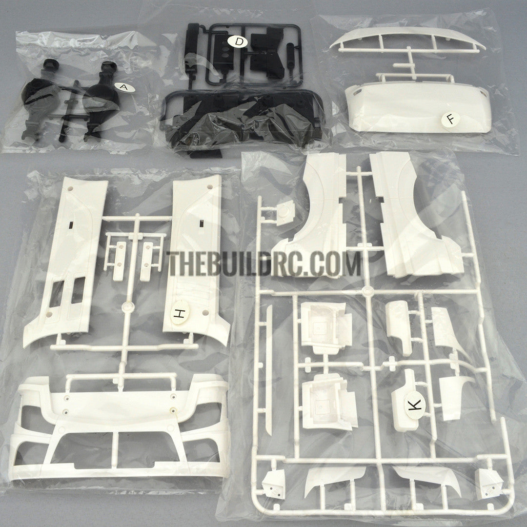1/14 Scale 2-Axle Tractor Truck Kit