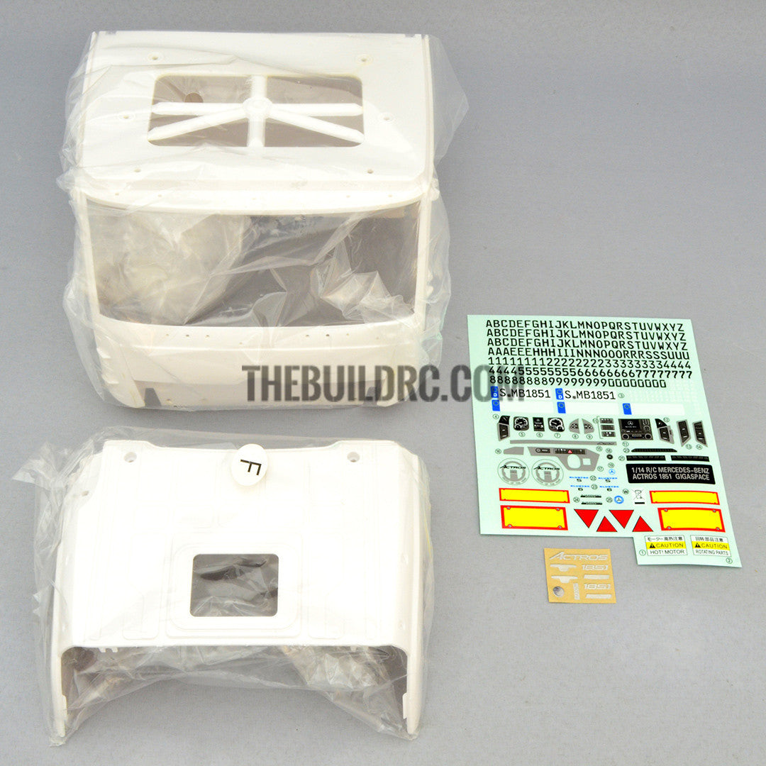 1/14 Scale 3-Axle R/C Tractor Truck Kit