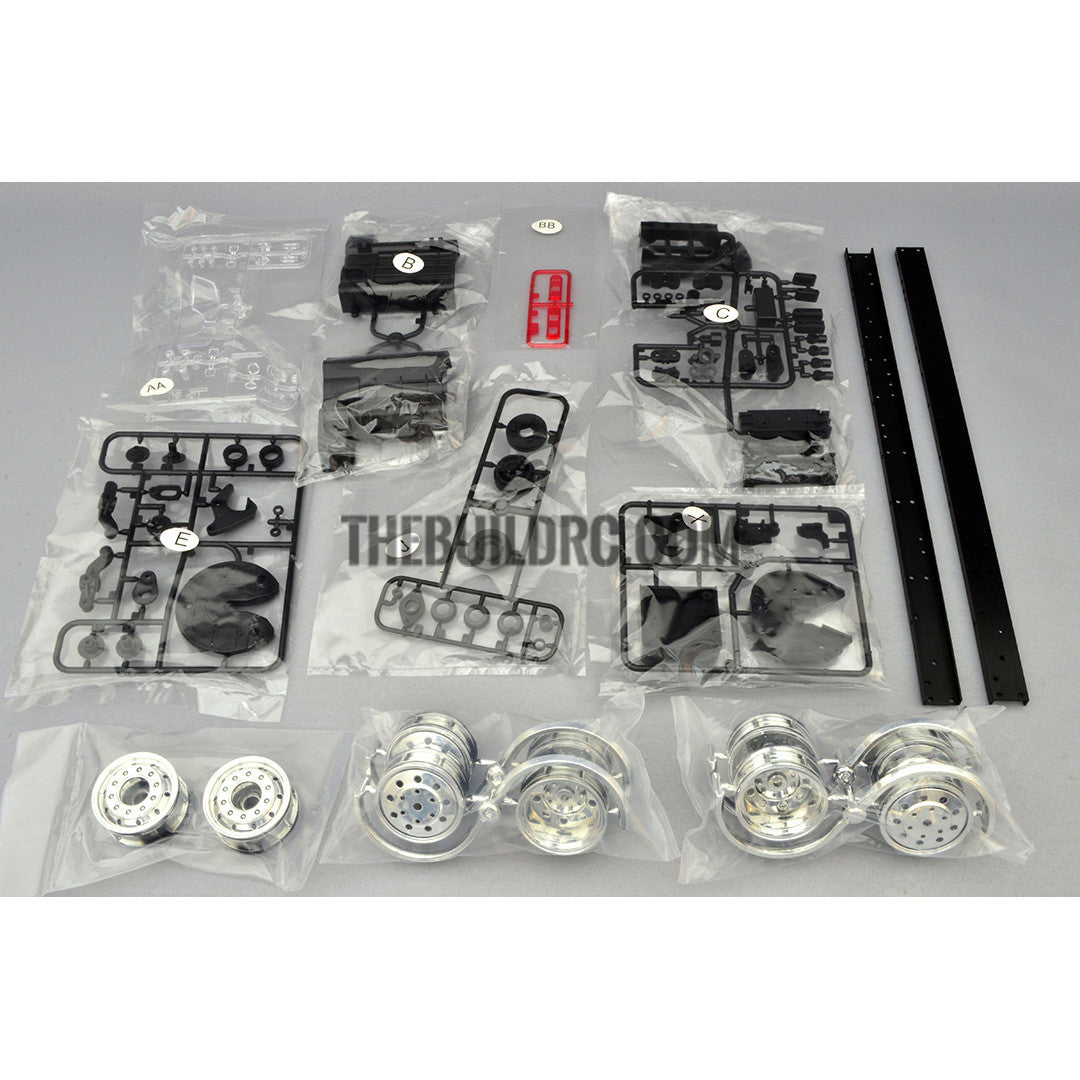 1/14 Scale 3-Axle R/C Tractor Truck Kit