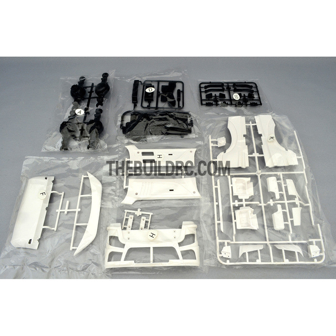 1/14 Scale 3-Axle R/C Tractor Truck Kit