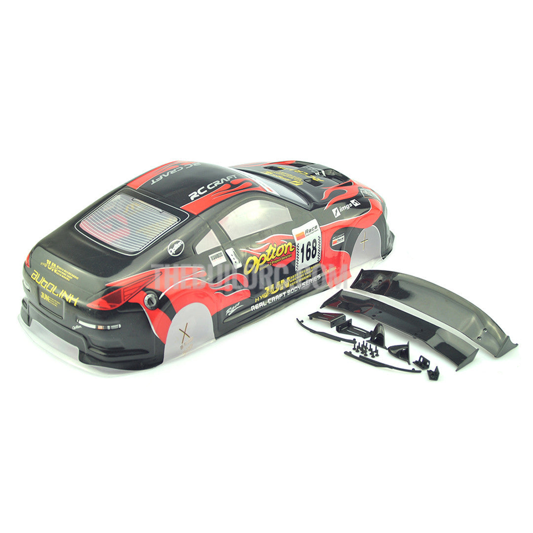 1/18 Nissan Fairlady Analog Painted RC Car Body With Rear Spoiler