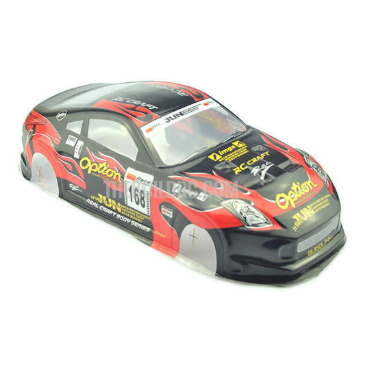 1/18 Nissan Fairlady Analog Painted RC Car Body With Rear Spoiler
