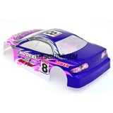1/18 Lexus Analog Painted RC Car Body with Rear Spoiler (Purple/Blue)