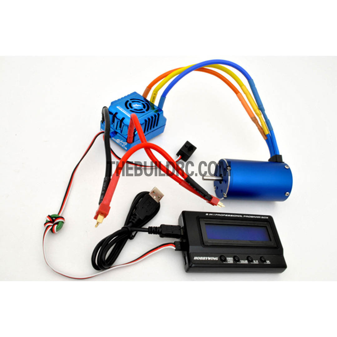 RC Car 1/8 4168SL 2250kv 80A Brushless Motor Sensorless Power System