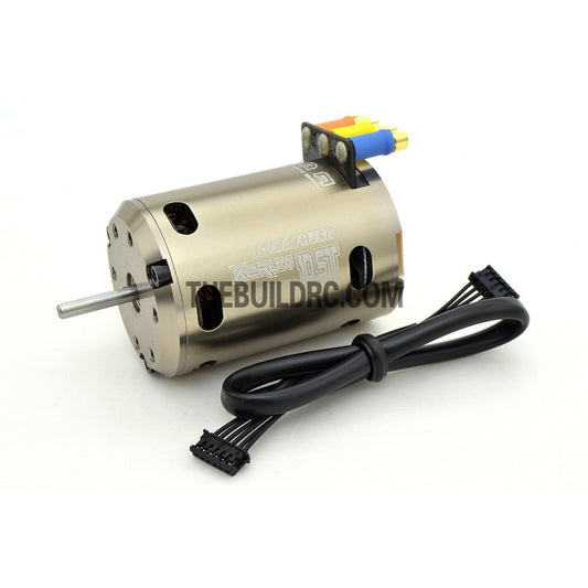 HobbyWing XERUN 10.5T 3650 3300KV Sensored Brushless Motor for 1/10 RC Competition Racing Car - Silver