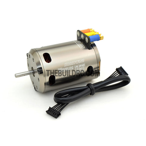 HobbyWing XERUN 13.5T 3650 2500KV Sensored Brushless Motor for 1/10 RC Competition Racing Car - Silver