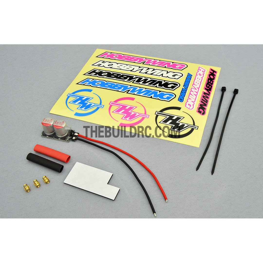 HobbyWing XERUN COMBO-X2A 4.5T 7300kv Sensored Brushless Motor 120A ESC Power System for 1/10 & 1/12 RC On-Road Racing Car - Blue