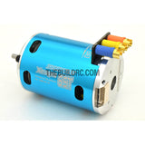 HobbyWing XERUN COMBO-X4A 6.5T 5200kv Sensored Brushless Motor 120A ESC Power System for 1/10 & 1/12 RC On-Road / Off-Road Racing Car - Blue