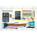 HobbyWing XERUN COMBO-X8B 8.5T 4000kv Sensored Brushless Motor 90A ESC Power System for 1/10 RC On-Road Racing Car - Blue