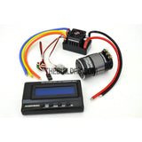 HobbyWing XERUN COMBO-SCT-PRO-C3 3656 3400kv Sensored Brushless Motor 120A ESC Power System for 1/10 RC Short Course Truck SCT-PRO - Black